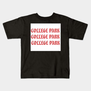 college park maryland Kids T-Shirt